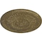 Ekena Millwork Temple Ceiling Medallion (Fits Canopies up to 9 1/4"), 24"OD x 1 5/8"P, Mississippi Mud Crackle CM24TEMMC - alternate 2